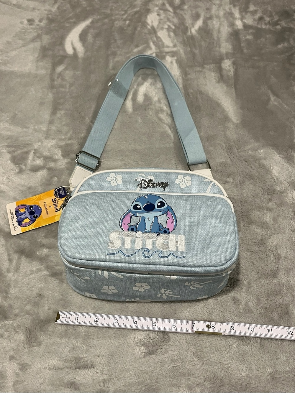 Disney Stitch x Primark Crossbody Bag Blue NWT